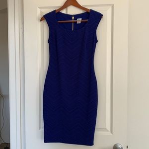 Cache Small Blue Spandex Polyester Women’s Dress